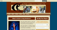 Desktop Screenshot of activelivingsolutions.net