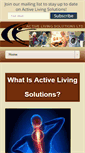 Mobile Screenshot of activelivingsolutions.net